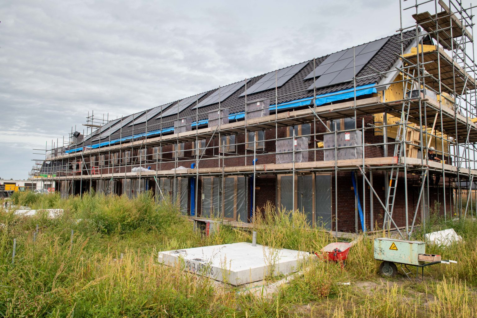 Nieuwbouw project seriematige woningen